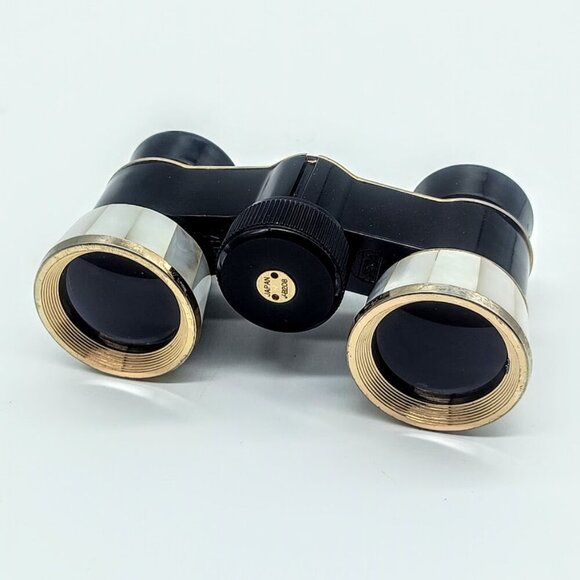 Vintage Skyline 3X Coated Mother of Pearl Opera Glasses - Picture 5 of 9